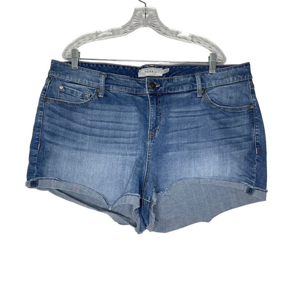 Torrid Denim Cut Off Shorts Plus Size 22 Women’s